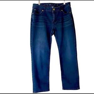 Joe's Women's Dark Wash Denim Straight Ankle Stretch Jeans Size 27